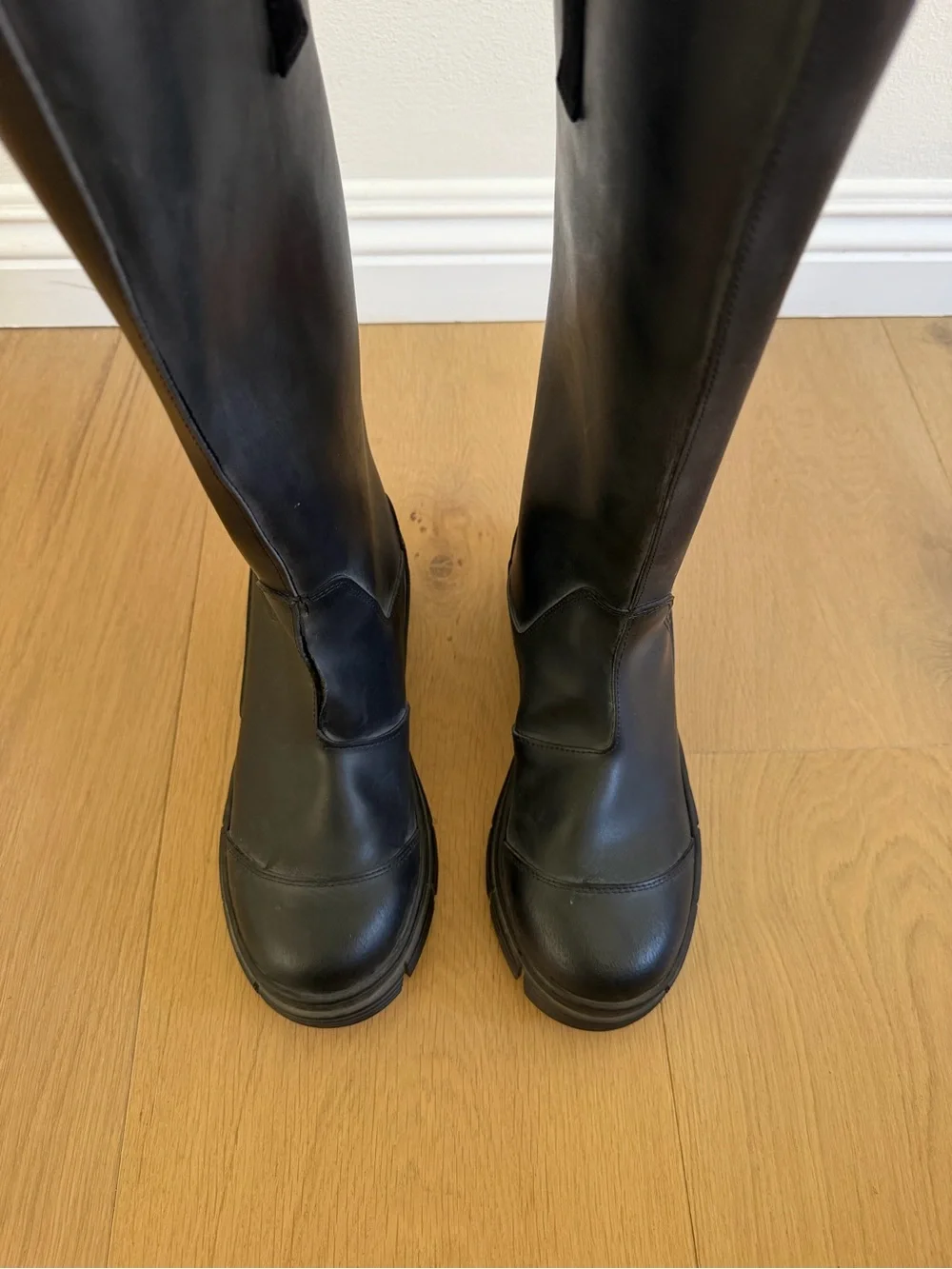 Ganni Tall Rain Boot | Size 39